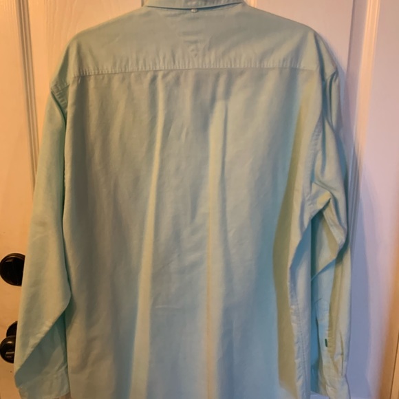 Men’s Tommy Hilfiger Mint Colored Dress Shirt - Picture 3 of 3